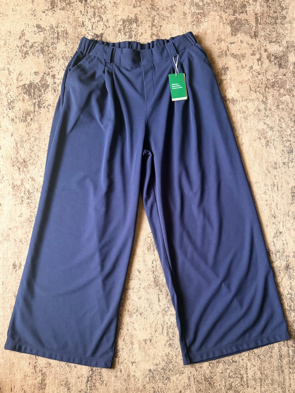 Halara Flex™ High Waisted Pocket Wide Leg Waffle Work Pants - Picture 4 of 8
